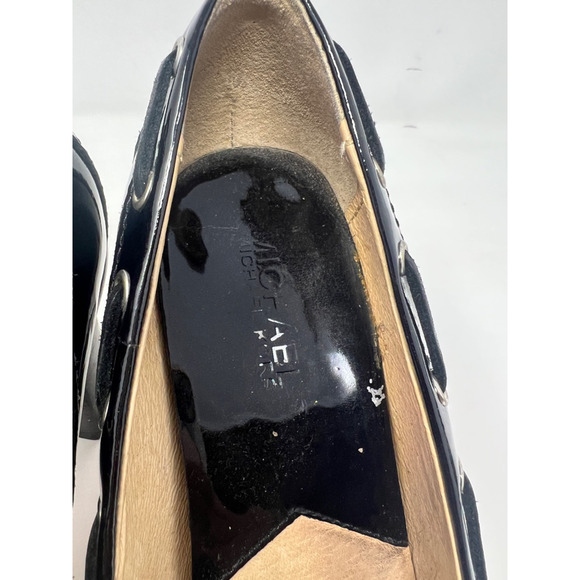Michael Michael Kors Black Patent Leather Pumps Size‎ 8.5 - Picture 7 of 10